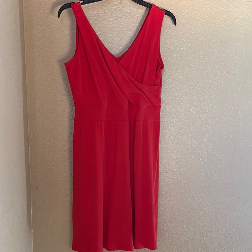 Maurices Red Sheath Mini Dress V-Neck Sleeveless